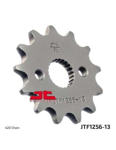 pinon de moto jt sprockets 13 dientes p 420 jtf1256 13