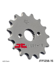 pinon de moto jt sprockets 15 dientes p 420 jtf1256 15