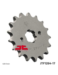 pinon de moto jt sprockets 17 dientes p 428 jtf1264 17