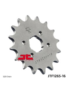 pinon de moto jt sprockets 16 dientes p 520 jtf1265 16