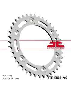 corona moto jt sprockets de acero de 40 dientes jtr1308 40