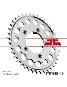 corona moto jt sprockets de acero de 40 dientes jtr1315 40