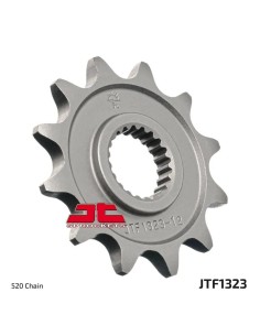 pinon de moto jt sprockets acero 14 dientes p 520 jtf1323 14