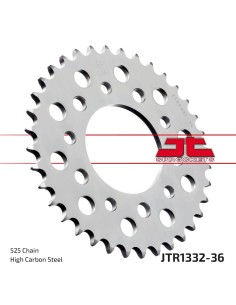 corona moto jt sprockets de acero de 36 dientes jtr1332 36