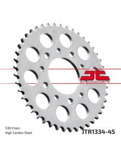 corona moto jt sprockets de acero de 45 dientes jtr1334 45