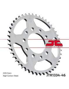 corona moto jt sprockets de acero de 46 dientes jtr1334 46