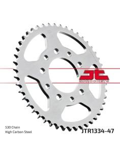 corona moto jt sprockets de acero de 47 dientes jtr1334 47