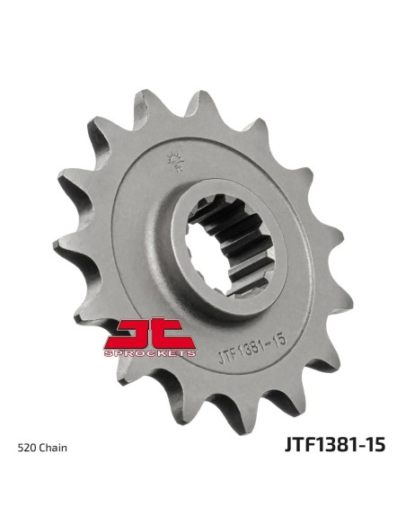 pinon moto jt sprockets acero 15 dientes jtf1381 15