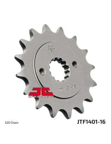 pinon moto jt sprockets acero 16 dientes jtf1401 16