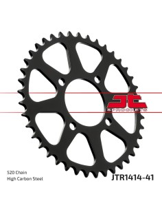 corona moto jt sprockets de acero de 41 dientes jtr1414 41