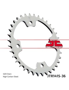 corona moto jt sprockets de acero de 36 dientes jtr1415 36