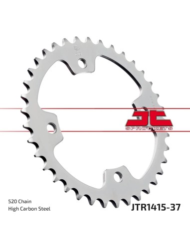 corona moto jt sprockets de acero de 37 dientes jtr1415 37
