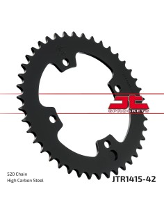 corona moto jt sprockets de acero de 42 dientes jtr1415 42