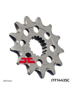 pinon de moto jt sprockets acero 14 dientes p 520 jtf1443 14