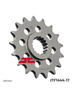 pinon de moto jt sprockets acero 17 dientes p 520 jtf1444 17