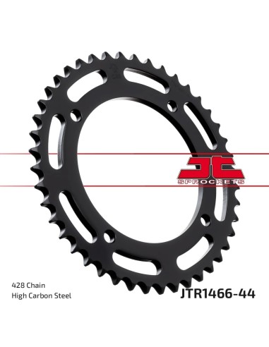 corona moto jt sprockets de acero de 44 dientes jtr1466 44