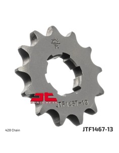 pinon moto jt sprockets acero 13 dientes jtf1467 13