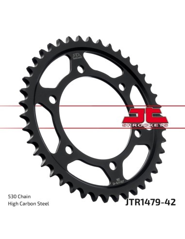 corona moto jt sprockets de acero de 42 dientes jtr1479 42