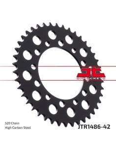 corona moto jt sprockets de acero de 42 dientes jtr1486 42