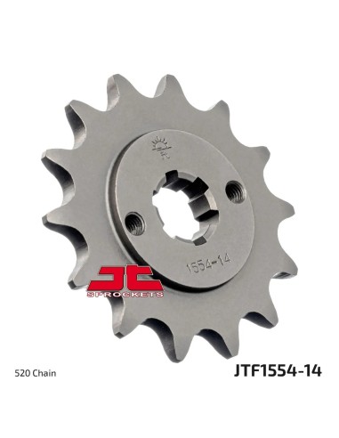pinon moto jt sprockets acero 14 dientes jtf1554 14