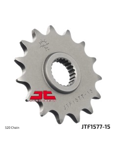 pinon de moto jt sprockets acero 15 dientes p 520 jtf1577 15