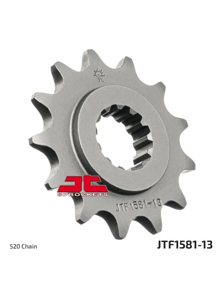 pinon moto jt sprockets acero 13 dientes jtf1581 13