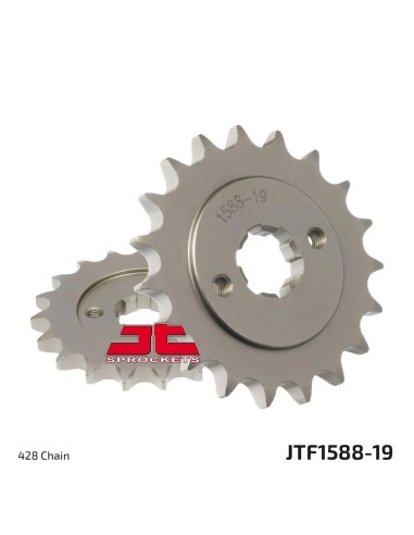 pinon moto jt sprockets acero 19 dientes jtf1588 19