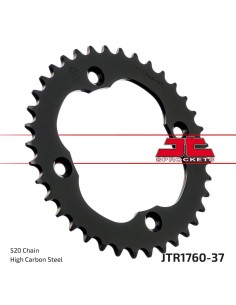corona moto jt sprockets de acero de 37 dientes jtr1760 37
