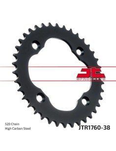 corona moto jt sprockets de acero de 38 dientes jtr1760 38