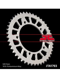 corona moto jt sprockets de acero de 47 dientes 179347aljts 2