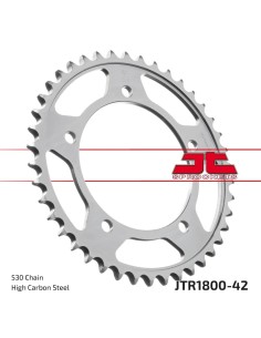 corona moto jt sprockets de acero de 42 dientes jtr1800 42