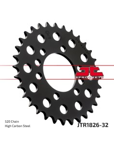 corona moto jt sprockets de acero de 32 dientes jtr1826 32