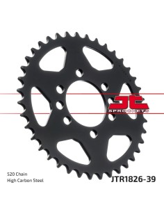 corona moto jt sprockets de acero de 39 dientes jtr1826 39