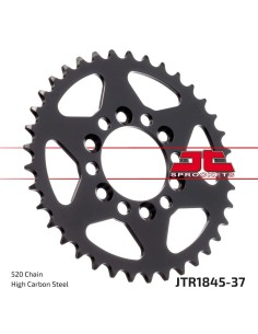 corona moto jt sprockets de acero de 37 dientes jtr1845 37