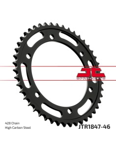 corona moto jt sprockets de acero de 46 dientes jtr1847 46