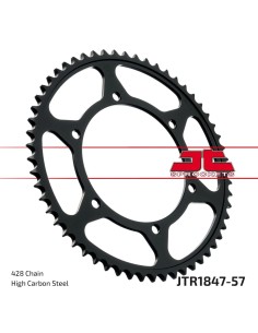 corona moto jt sprockets de acero de 57 dientes jtr1847 57