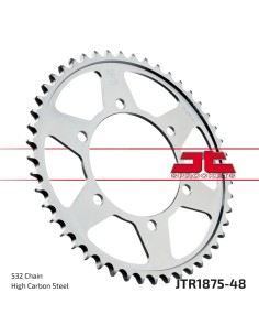 corona moto jt sprockets de acero de 48 dientes jtr1875 48