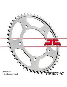 corona moto jt sprockets de acero de 47 dientes jtr1877 47