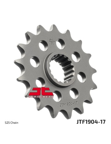 pinon moto jt sprockets acero 17 dientes jtf1904 17