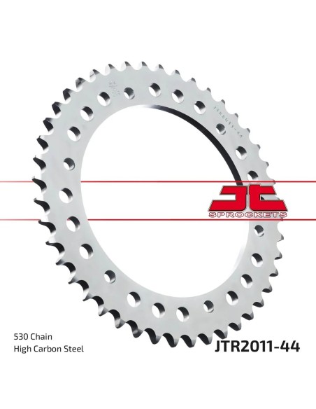 corona moto jt sprockets de acero de 44 dientes jtr2011 44