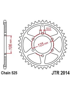 corona triumph 765 street triple 48 dientes jt sprockets jtr2014 48zbk 2