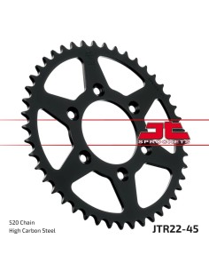 corona moto jt sprockets de acero de 45 dientes jtr22 45