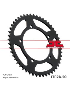 corona moto jt sprockets de acero de 50 dientes jtr24 50
