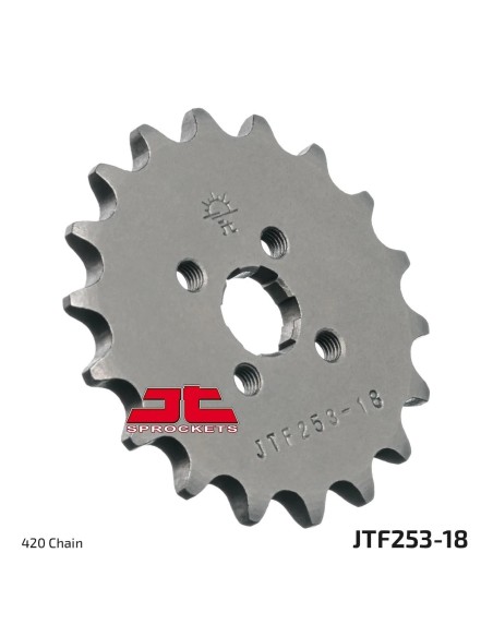 pinon moto jt sprockets acero 18 dientes jtf253 18