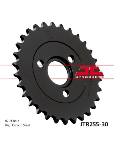 corona moto jt sprockets de acero de 30 dientes jtr255 30
