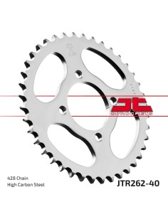 corona moto jt sprockets de acero de 40 dientes jtr262 40