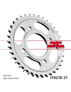 corona moto jt sprockets de acero de 37 dientes jtr278 37