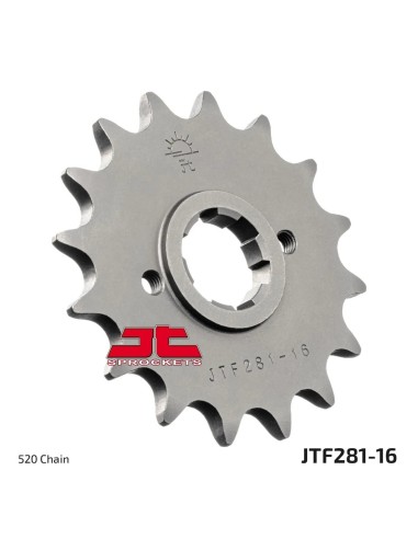 pinon moto jt sprockets acero 16 dientes jtf281 16