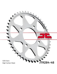 corona moto jt sprockets de acero de 48 dientes jtr284 48