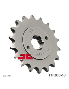 pinon de moto jt sprockets acero 18 dientes p 520 jtf288 18